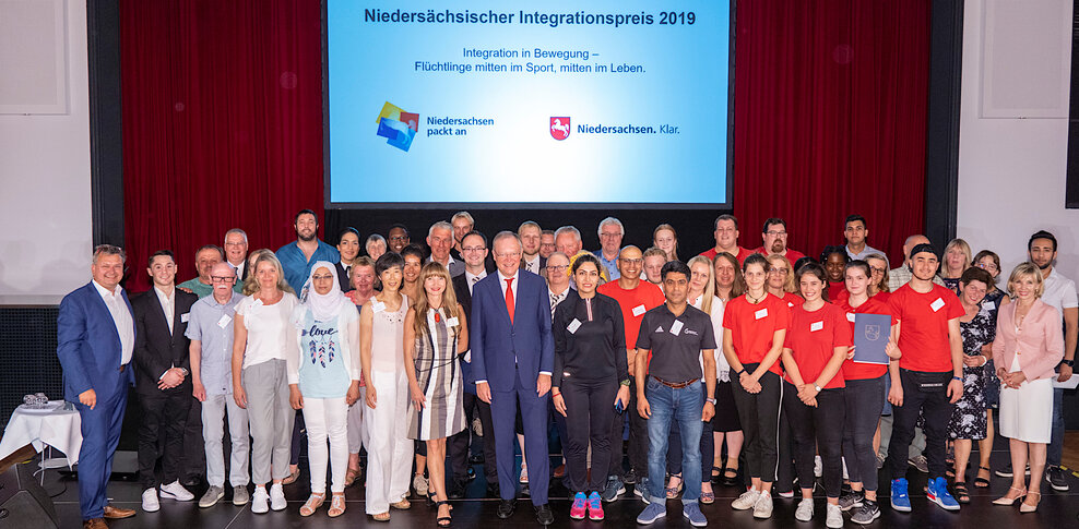 Gruppenbild der Preistragenden 2019